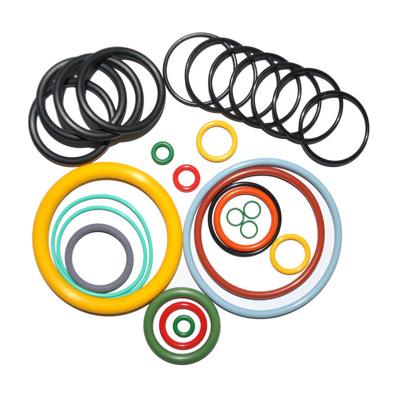 Op maat gemaakte NBR O Rings Hoog nauwkeurige FPM FFKM HNBR NBR FKM Silicone rubber O ring