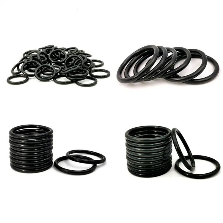Nitril Buna O Ring Zwart Bruin AS568 60 70 90 FKM NBR Hoogdrukrubberzegel