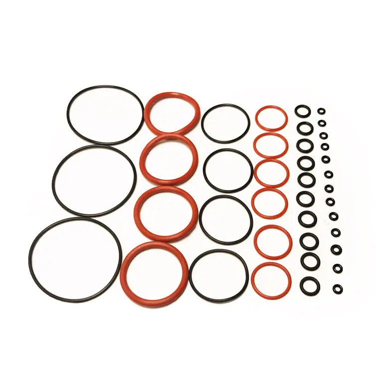 Op maat gemaakte NBR O Rings Hoog nauwkeurige FPM FFKM HNBR NBR FKM Silicone rubber O ring