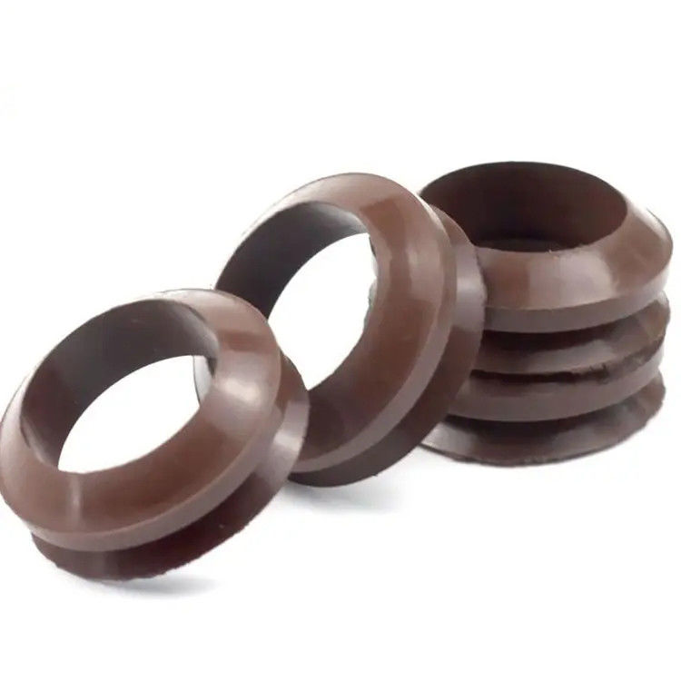 NBR PTFE Rotary Shaft Seal Ring Type Va Pure Rubber Sealing Ring