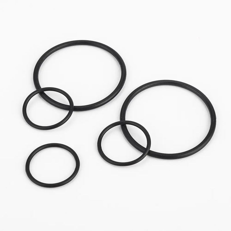 Glanzige NBR O Rings Oliebestendige diameter 1/1.5/1.9/2.4/3.1 Monsternemend Validerbaar