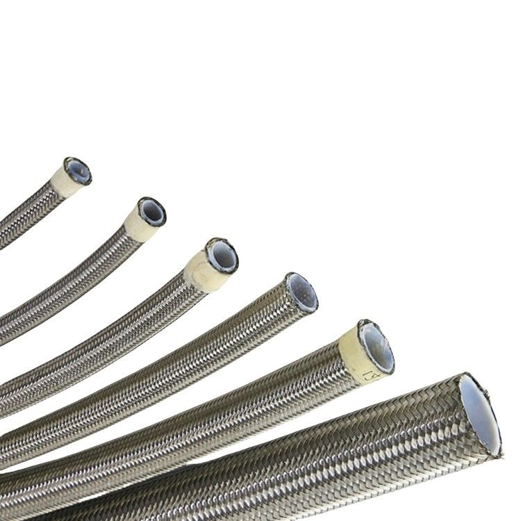 Roestvrij staal flexibel gebreide slangbuis PTFE metalen slang voor brandstof olie slang lijn