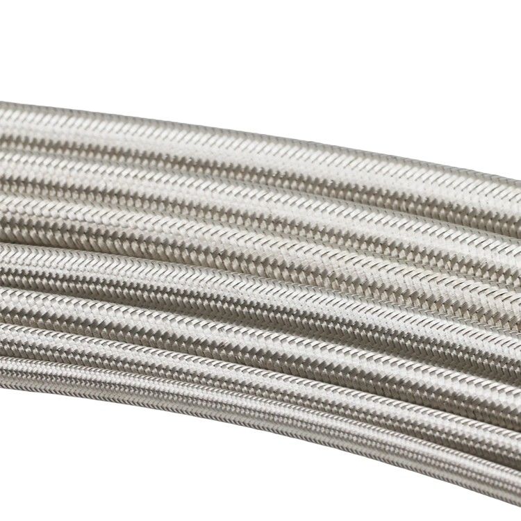 Roestvrij staal flexibel gebreide slangbuis PTFE metalen slang voor brandstof olie slang lijn